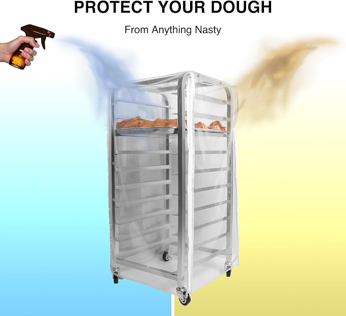 lopeztek Bakery Rack Exclusive Dustproof Cover, Non-Generic - Image 4