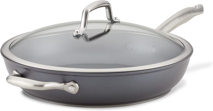 Anolon Accolade Forged Hard Anodized Nonstick Deep Frying Pan / Skillet - Image 13