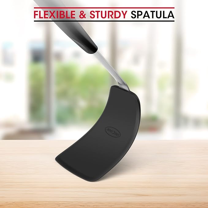 Unicook Flexible Silicone Spatula, 600F Heat Resistant, Crepes and More - Image 8