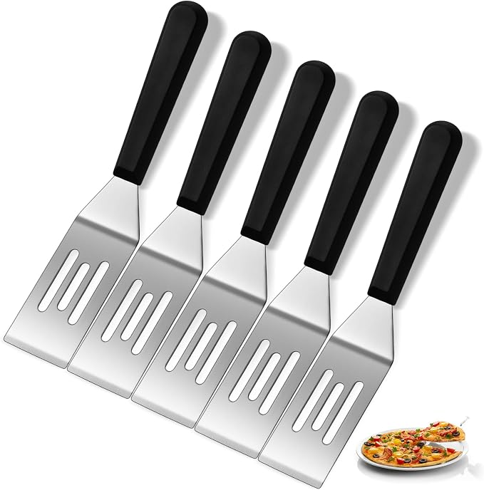 Patelai 5 Pack Small Spatula Mini Serving Brownie Spatula by Patelai