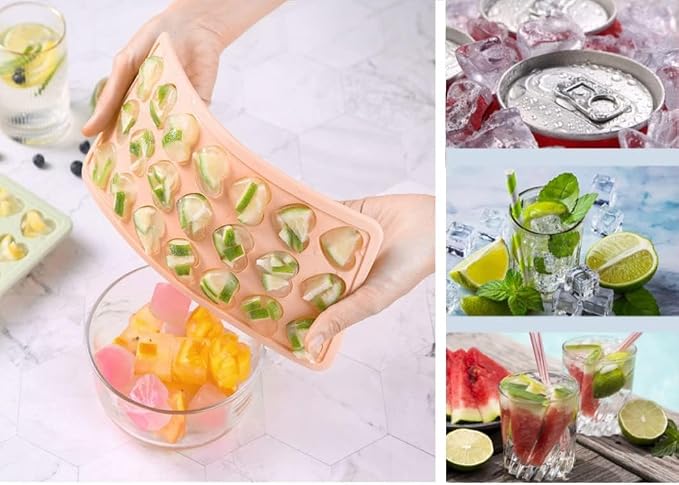 2 Pack Heart-Shaped Ice Cube Trays - Image 6