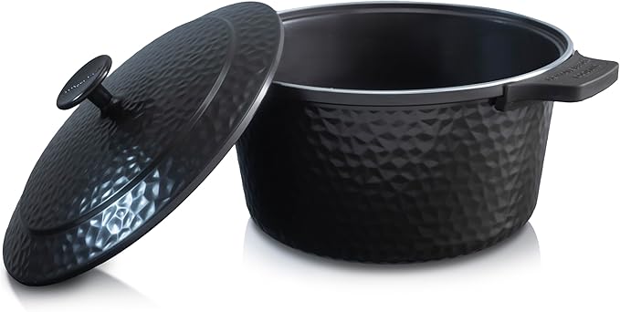 Gotham Steel Hammered 5 Qt Lightweight Dutch Oven Pot by GothamSteel
