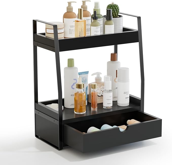 Boulphia 2-Tier Bathroom Organizer Countertop, Bathroom Sink Organizer by Boulphia