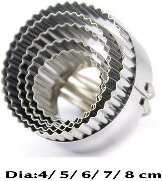 HULISEN Biscuit Cutter Set, Stainless Steel Round Biscuit Cutters - Image 8