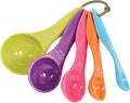 R&M International Colorful Measuring Spoons, 5-Piece Set by RMInternational