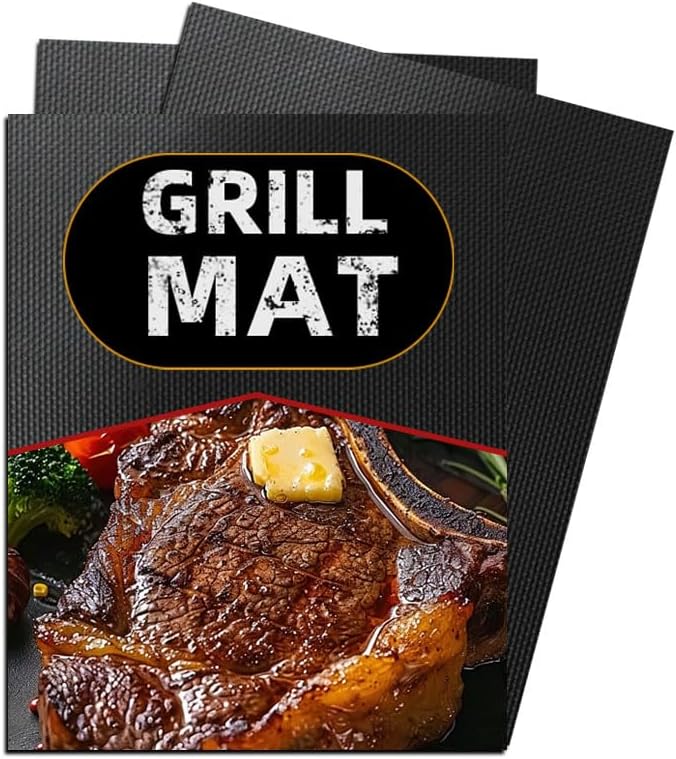 The Koala Kitchen Co.TM BBQ Grill Mats for Outdoor Grill Cooking