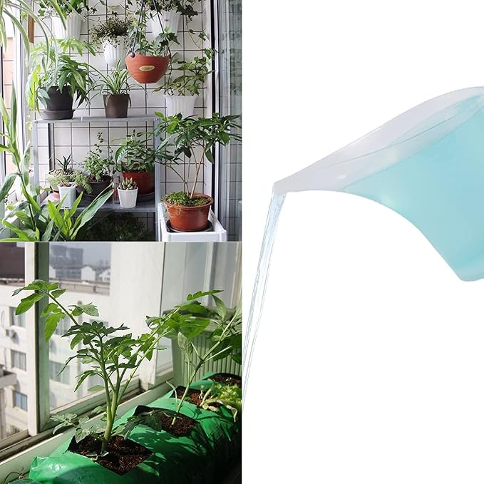 4 Pack Plastic Funnel Pitcher, Measuring Cup - Image 5