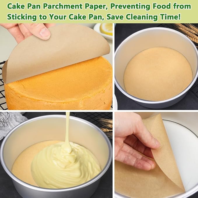 BOYAN 7 Inch Parchment Paper Rounds, Hamburger Patty Paper/Burger Press Paper - Image 5