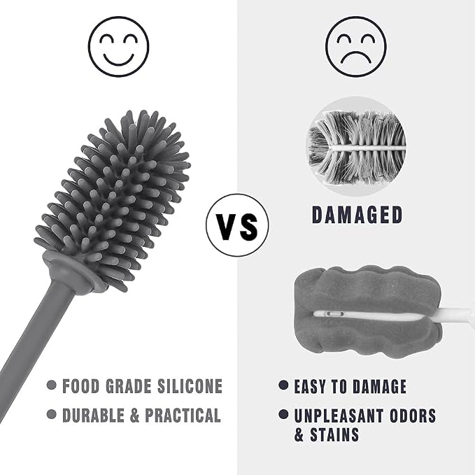 Silicone Bottle Cleaning Brush - Image 6