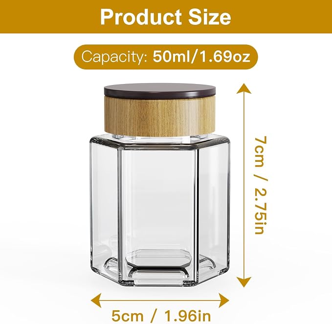 Vetacsion Set of 12 Magnetic Spice Tins - Image 2
