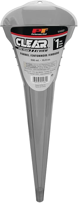 Performance Tool W4052 Clear View Long Reach Funnel - Image 2