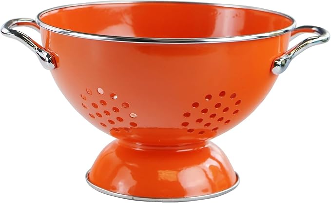 Calypso Basics by Reston Lloyd Powder Coated Enameled Colander, 3 Quart by RestonLloyd