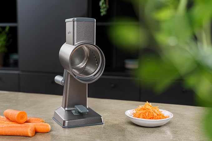 Zyliss E900060 Julienne Drum Grater, Stainless Steel, Slice Fruit and - Image 7
