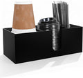 Acrylic Coffee Cup Holder for Countertop, 3 Slots Acrylic Coffee Bar by ClarityCraze