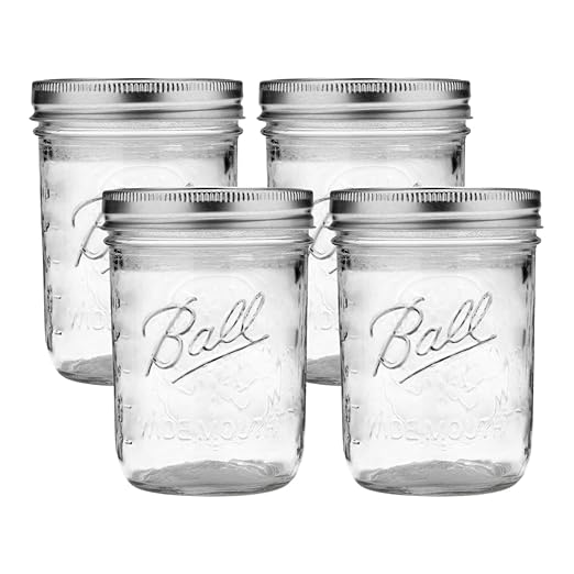 Ball Wide Mouth Glass Mason Jars by BallJar