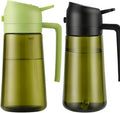 Aovdy Oil Sprayer for Cooking 16oz, 2 in 1 Olive Oil Dispenser and Oil Sprayer by AOVDY