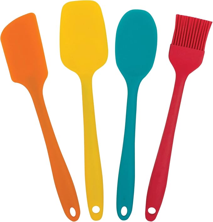 Mrs. Anderson's Baking Mini Tool Set, Nonstick Flexible and Heat-Resistant by MrsAndersonsBaking