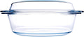 Round Tempered Glass Casserole Dish by HUSANMP