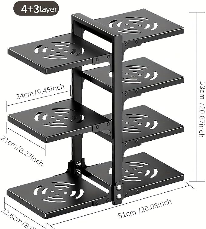 adjustable Pot and Pan Organizer - Image 9
