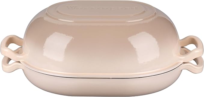 VORRINGARD Enameled Cast Iron Sourdough Bread Oven, Dutch Oven, Loaf Cast Iron - Image 7
