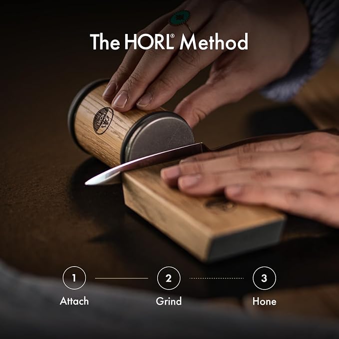 HORL 2 Oak Kitchen Knife Sharpener - Image 5