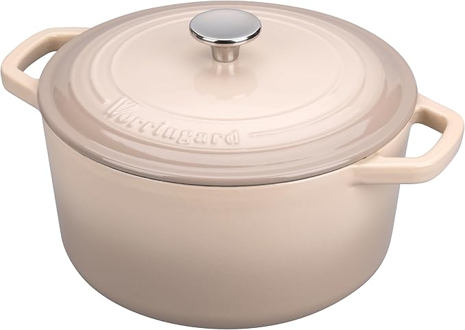 VORRINGARD Enameled Cast Iron Dutch Oven Pot - Image 7