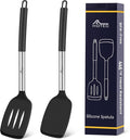 HOTEC Silicone Spatula Set of 2, High Heat-Resistant & BPA-Free Kitchen by Hotec