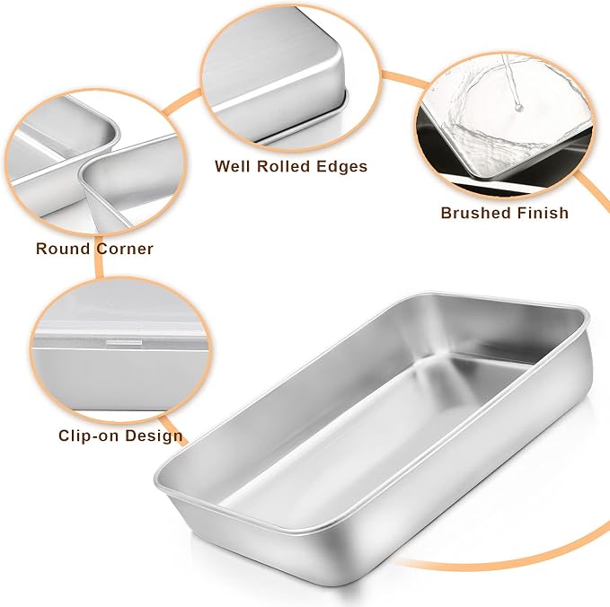 E-far Toaster Oven Baking Pan - Image 2