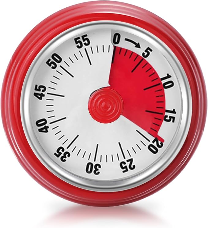 Visual Timer, Teeloray 60-Minute Countdown Timer, Kitchen Timer by Teeloray
