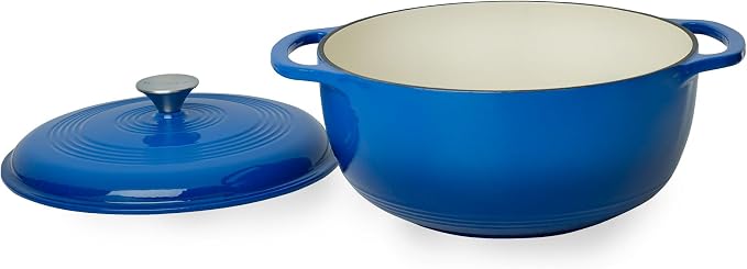 Mercer Culinary Enameled Cast Iron Round Dutch Oven, 6 qt. - Image 2