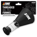 EWK Oil Funnel Threaded Engine Oil Fill Funnel, Secure No-Leak Design by EWKTool