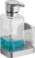 mDesign Modern Plastic Kitchen Sink Countertop Liquid Hand Soap Dispenser Pump by mDesign