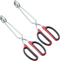 HINMAY Stainless Steel Scissor Tongs by HINMAY