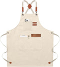 ZOMAO Chef Apron for Women Men by ZOMAO