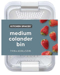 Kitchen Spaces Colander Bin, Produce Saver, Fridge Organizer by KitchenSpaces