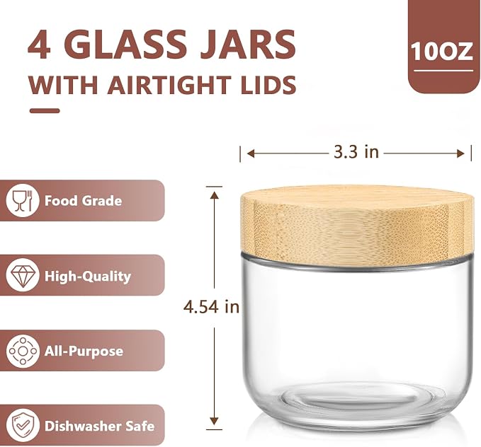 DRKIO 10 Oz Overnight Oats Containers - Image 2