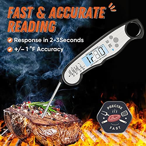 Waterproof Digital Instant Read Meat Thermometer