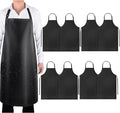 Gotega Waterproof Rubber Vinyl Apron Adjustable Dishwasher Apron by Gotega