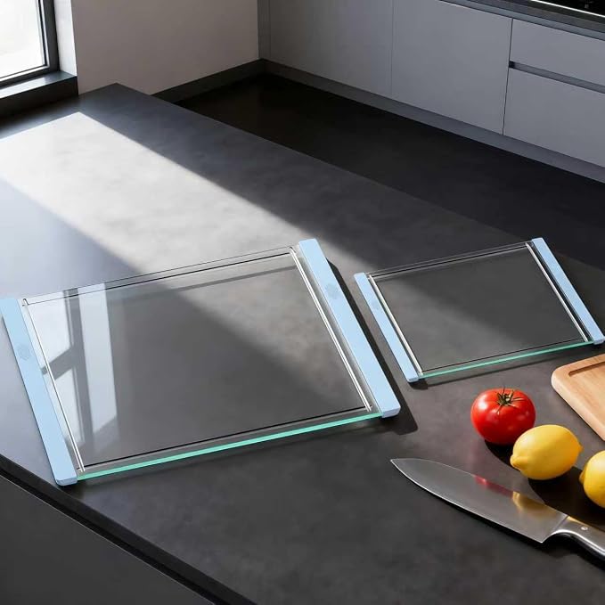 Tempered Glass Cutting Board Set - Image 2