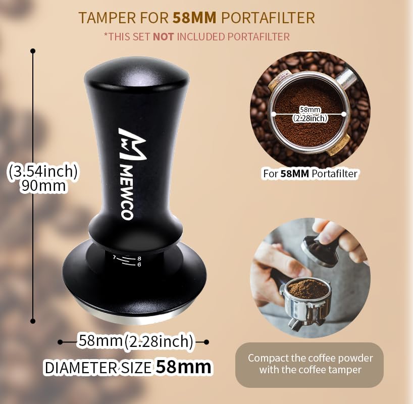 7 Pack Espresso Tamper Station&Coffee Distributor Tamper&Espresso WDT