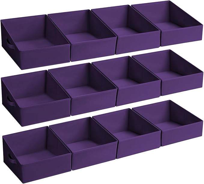 DIMJ Closet Storage Bins 12 Pack by DiMJ