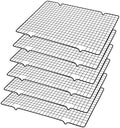 6 Packs Cooling Racks 16"x10" Baking Rack for Cooking and Baking Oven