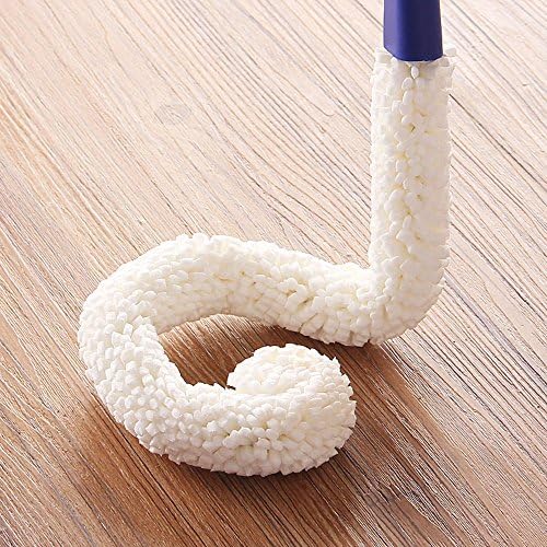LJDJ Bottle Cleaning Brush 2 Pack, Flexible Scourer for Decanters
