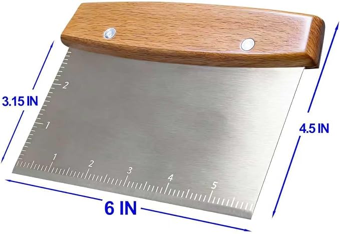Professional Dough Cutter & Bench Scraper - Image 2