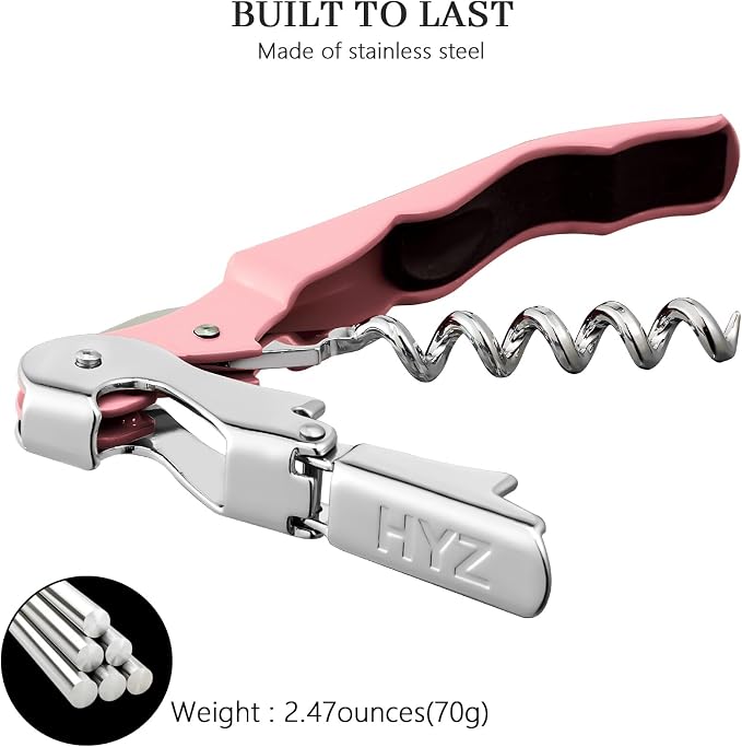 HYZ 2-Pack Wine Opener Waiter Corkscrew, Professional Wine Key - Image 6
