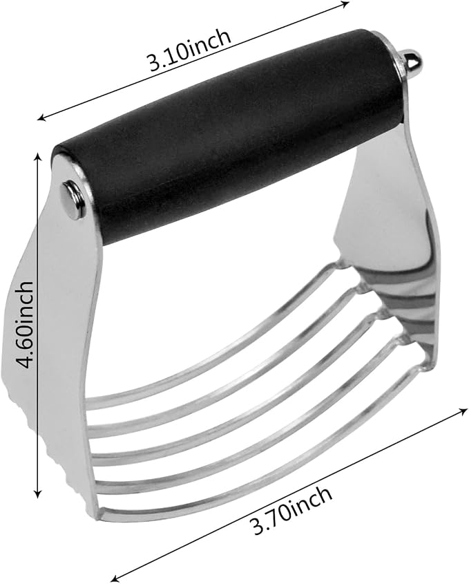Dough Blender Heavy Duty Pastry Cutter Stainless Steel Butter Cutter - Image 2