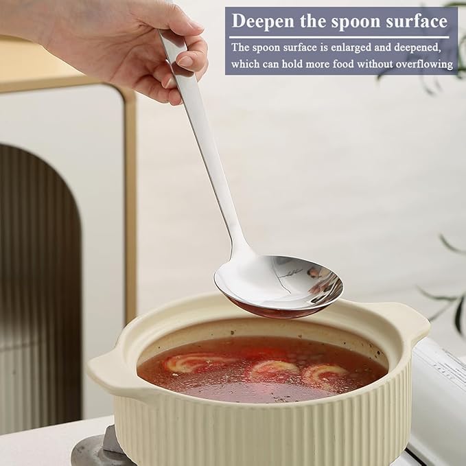 Evanda Kitchen Utensils Set 6pcs, Stainless Steel Cooking Utensils Set - Image 7