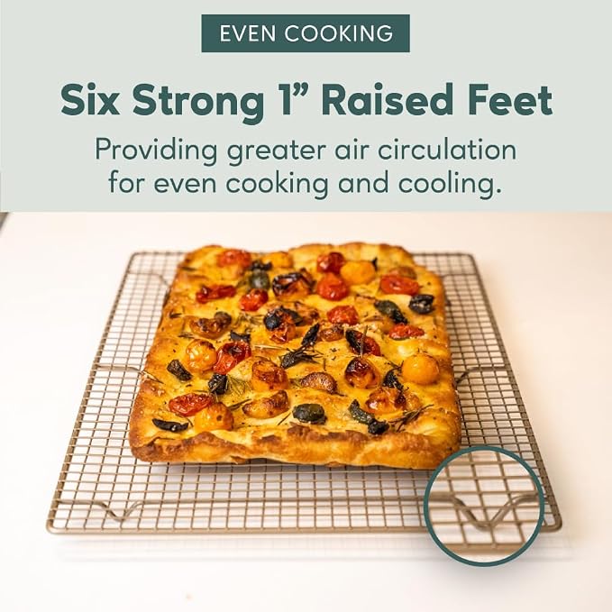 Ultra Cuisine Oven-Safe, Dishwasher-Safe 100% Stainless Steel Cooling and - Image 8