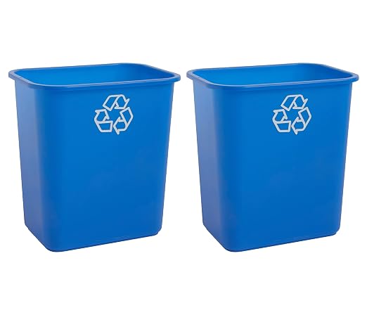 United Solutions 7 Gallon / 28 Quart Space Saving Recycling Bin, Fits Under by UNITEDSOLUTIONS