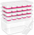 DOQAUS Ice Cube Tray with Lid and Bin by DOQAUS